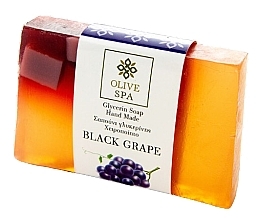 Mydło glicerynowe Black Grape - Olive Spa Hand Made Glycerin Soap — Zdjęcie N1