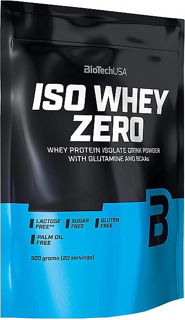 Odżywka białkowa Ciasteczka - BiotechUSA Iso Whey Zero Cookies & Cream Protein — Zdjęcie N1