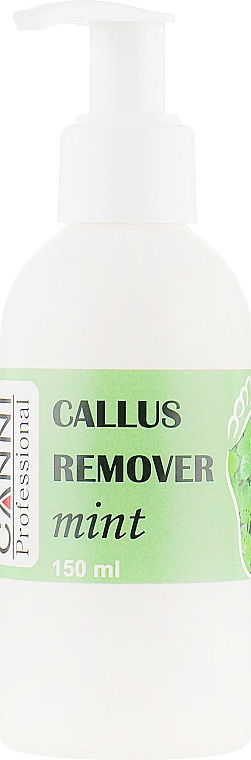 Peeling do stóp z miętą pieprzową - Canni Callus Remover Mint — Zdjęcie N1