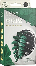 Odświeżacz do samochodu o zapachu sosnowego lasu Zielona paproć - Mr&Mrs Forest Fern Pine Forest — Zdjęcie N1