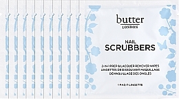 Chusteczki do usuwania lakieru do paznokci - Butter London Nail Scrubbers 2-In-1 Prep & Lacquer Remover Wipes — Zdjęcie N2
