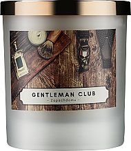 Kup Sojowa świeca zapachowa - ZapachDomu Scented Candle Gentleman Club