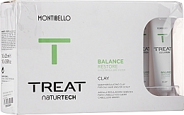 PRZECENA! Zestaw - Montibello Treat Naturtech Balance Restore Clay (serum/10x20 ml) * — Zdjęcie N3