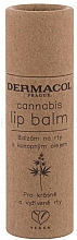 Balsam do ust z olejem konopnym - Dermacol Cannabis Lip Balm — Zdjęcie N1