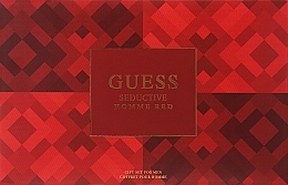 Guess Seductive Red Homme - Zestaw (edt/100 ml + deo/226 ml + sh/gel/200 ml + bag/1pc) — Zdjęcie N3