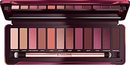 Paleta 12 cieni do powiek - Eveline Cosmetics Ruby Glamour  — Zdjęcie N3