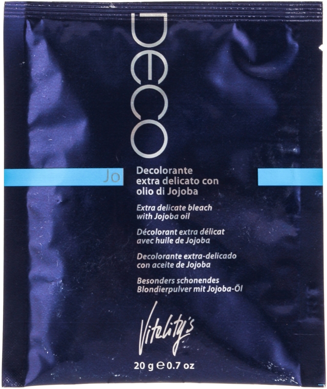 Ultrarozjaśniający puder do włosów z olejem jojoba - Vitality's Deco Jo (próbka)