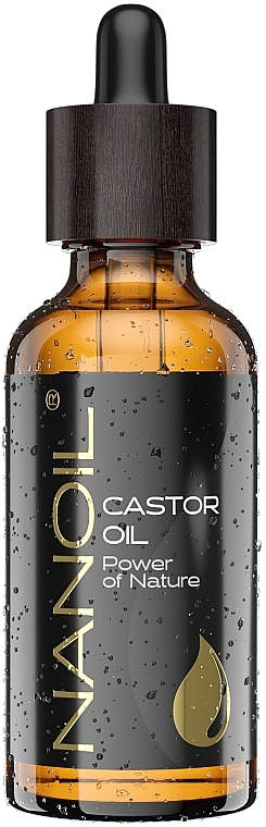 Olej rycynowy - Nanoil Body Face and Hair Castor Oil — Zdjęcie N1