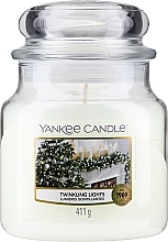 Świeca zapachowa w słoiku - Yankee Candle Twinkling Lights — Zdjęcie N1
