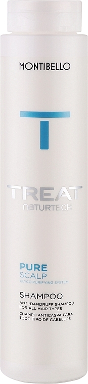 Szampon przeciwłupieżowy - Montibello Treat NaturTech Pure Scalp Shampoo  — Zdjęcie N1