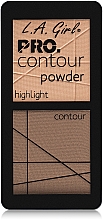 Puder do konturowania twarzy - L.A. Girl Pro. Contour Powder — Zdjęcie N2