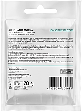 Kojąca maska ​​alginianowa z ekstraktem z zielonej herbaty i aloesem - Joko Blend Premium Alginate Mask — Zdjęcie N2