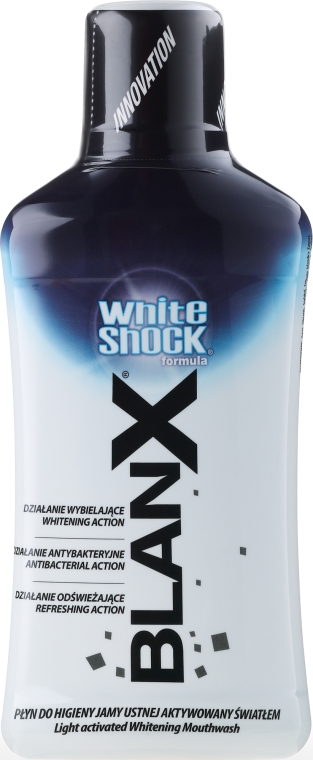 Płyn do płukania jamy ustnej Natychmiastowa biel - BlanX White Shock — Zdjęcie N1