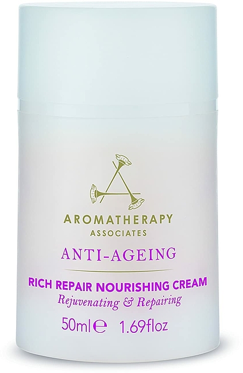 Odżywczy krem przeciwmarszczkowy do twarzy - Aromatherapy Associates Anti-Ageing Rich Repair Nourishing Cream — Zdjęcie N2