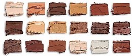 Paleta cieni do powiek - I Heart Revolution Chocolate Eyeshadow Palette Chocolate Smores — Zdjęcie N2
