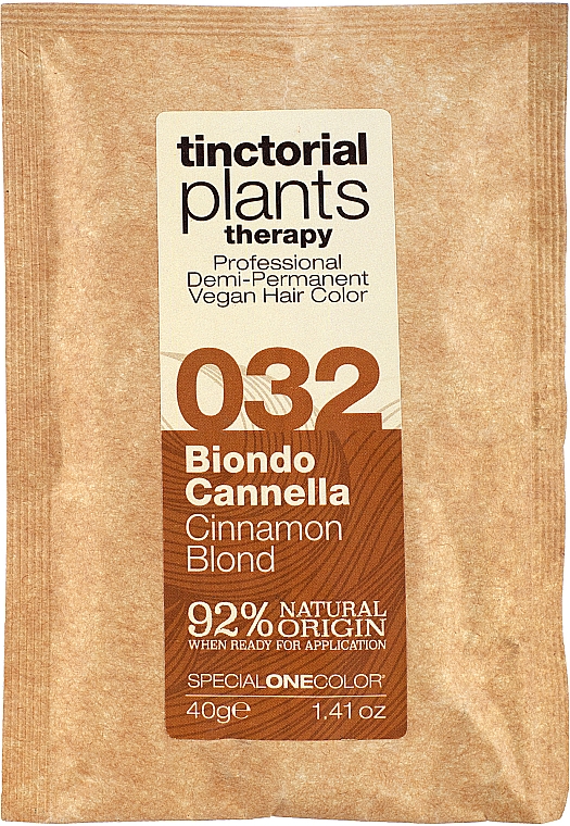 Naturalna półtrwała farba do włosów - Trendy Hair Tinctorial Plants Vegan Hair Color — Zdjęcie N1