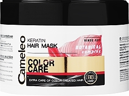 Kup Keratynowa maska do włosów farbowanych i rozjaśnianych - Delia Cosmetics Cameleo Mask