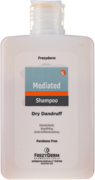 Szampon przeciwłupieżowy do włosów suchych - Frezyderm Mediated Dry Dandruff Shampoo — Zdjęcie N2