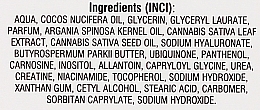 Przeciwzmarszczkowe serum do twarzy z olejem konopnym - Bione Cosmetics Cannabis Protective Anti-Wrinkle Serum — Zdjęcie N4