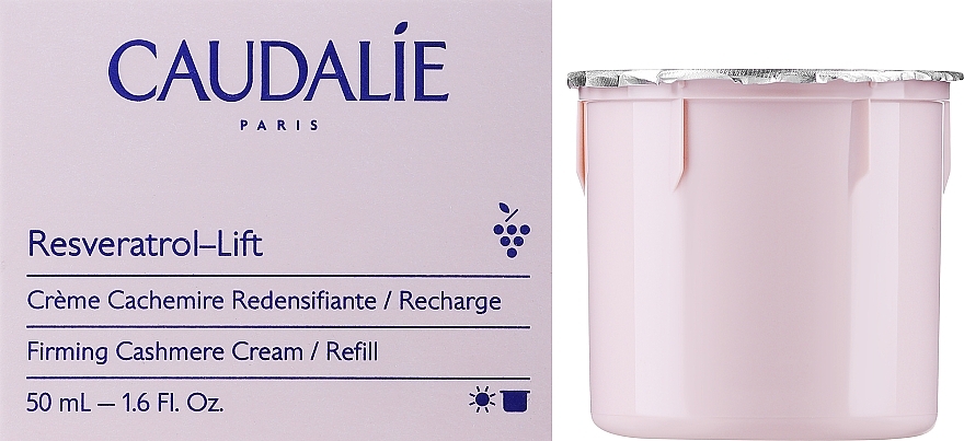 Krem do twarzy - Caudalie Resveratrol Lift Firming Cashmere Cream Refill (wymienny wkład) — Zdjęcie N2