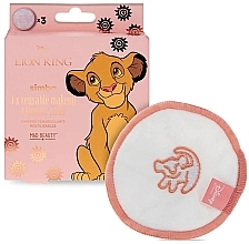 Płatki do oczyszczania twarzy wielokrotnego użytku - Mad Beauty Disney The Lion King Makeup Remover Discs — Zdjęcie N1