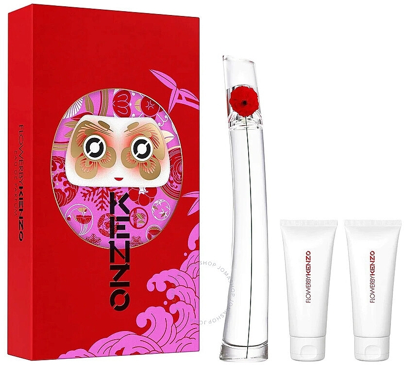 Kenzo Flower By Kenzo Poppy Bouquet - Zestaw (edp/100ml + b/lot/2x75ml) — Zdjęcie N1