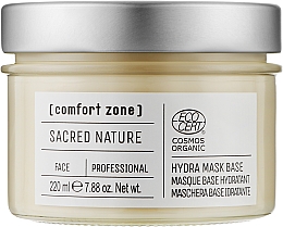 Oczyszczająca maska do twarzy typu peel-off - Comfort Zone Sacred Nature Hydra Mask Base — Zdjęcie N1