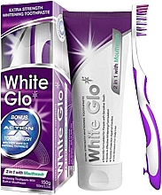 Kup Zestaw - White Glo (toothpaste/100ml + toothbrush)