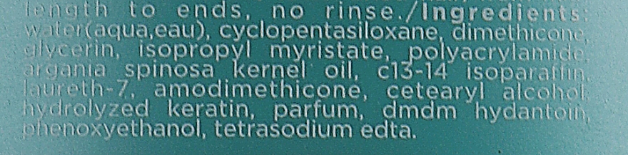 Balsam bez spłukiwania do włosów suchych i zniszczonych z olejkiem arganowym - Beaver Professional Damage Repair Argan Oil of Morocco Leave-in Treatment — Zdjęcie N3