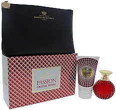 Kup Marina de Bourbon Cristal Royal Passion - Zestaw z kosmetyczką (edp 100 ml + b/lot 150 ml)