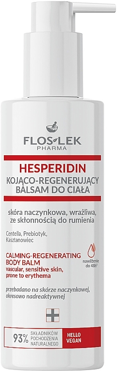 Kojąco-regenerujący balsam do ciała - Floslek Hesperidin Calming-Trgenerating Body Balm — Zdjęcie N1