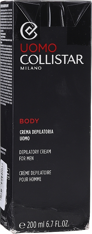 PRZECENA! Krem do depilacji dla mężczyzn - Collistar Linea Uomo Depilatory Cream For Men * — Zdjęcie N3