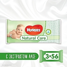 Kup Chusteczki dla niemowląt Natural Care, 3 x 56 szt. - Huggies