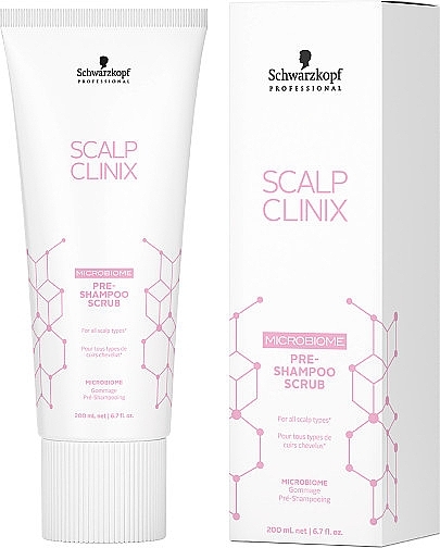 Peeling skóry głowy - Schwarzkopf Professional Scalp Clinix Pre-Shampoo Scrub — Zdjęcie N1