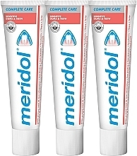 Kup Zestaw - Meridol Complete Care Sensitiv (toothpaste/3x75ml)