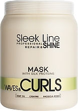 Maska do włosów falowanych - Stapiz Sleek Line Waves & Curles Mask  — Zdjęcie N2