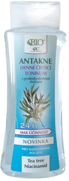 Tonik do twarzy Drzewo herbaciane i niacynamid - Bione Cosmetics Antakne Day Cleansing Tonic Tea Tree And Niacinamide