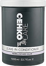 Odżywka bez spłukiwania do włosów sztywnych i niesfornych - C:EHKO Prof Rebellious Leave-In Hair Conditioner — Zdjęcie N3