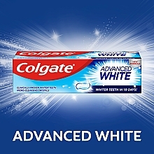 Wybielająca pasta do zębów z fluorem - Colgate Advanced White — Zdjęcie N6