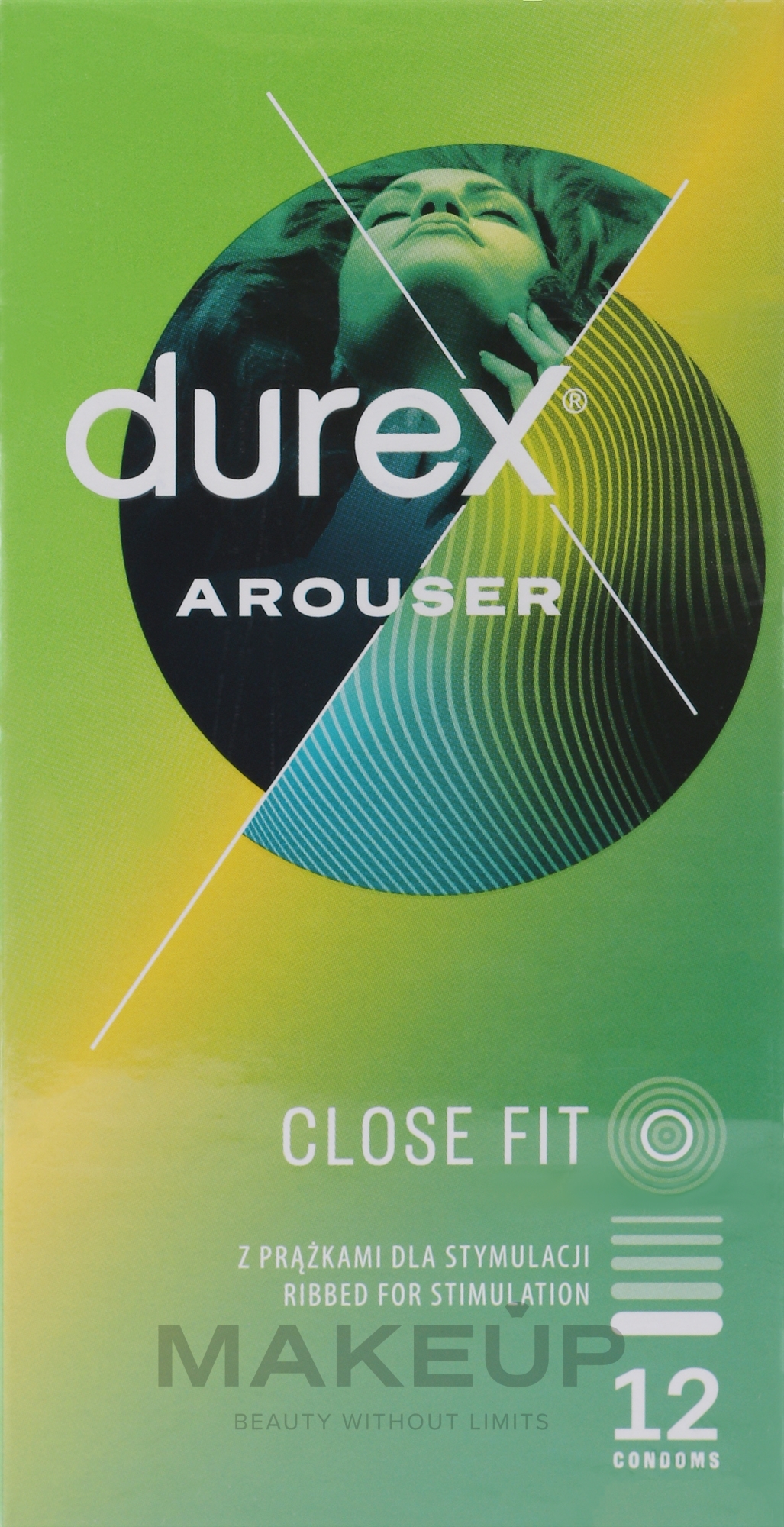 Prezerwatywy prążkowane, 12 szt. - Durex Arouser — Zdjęcie 12 szt.