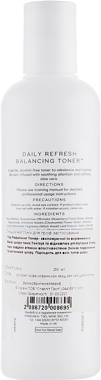 Oczyszczający tonik do twarzy - Medik8 Daily Refresh Balancing Toner — Zdjęcie N2