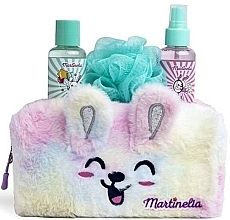 Kup Zestaw - Martinelia Circus Bath Bag Set (sh/gel/100ml + b/spray/100ml + sponge/1pcs + bag/1pcs)