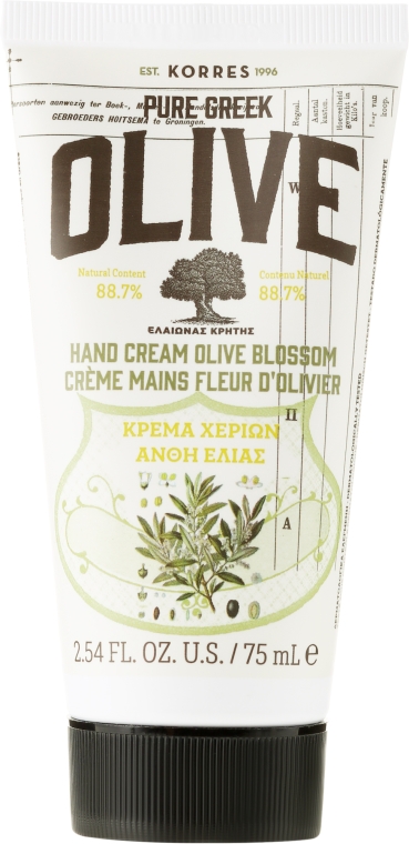 Krem do rąk Kwiat oliwny - Korres Pure Greek Olive Blossom Hand Cream — Zdjęcie N1