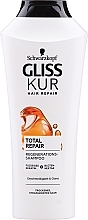 Szampon do włosów suchych i zniszczonych - Gliss Kur Total Repair — Zdjęcie N1