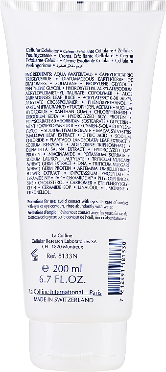 Złuszczający krem - La Colline Cellular Exfoliator — Zdjęcie N2