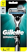 Maszynka do golenia z 2 wkładami - Gillette Mach3 Razor — Zdjęcie N1
