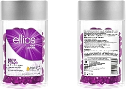 Olejek do włosów Ochrona koloru - Ellips Hair Vitamin Nutri Color With Triple Care — Zdjęcie N2