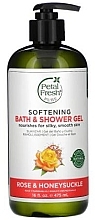 Kup Oczyszczający żel pod prysznic, róża i wiciokrzew - Petal Fresh Shower Gel