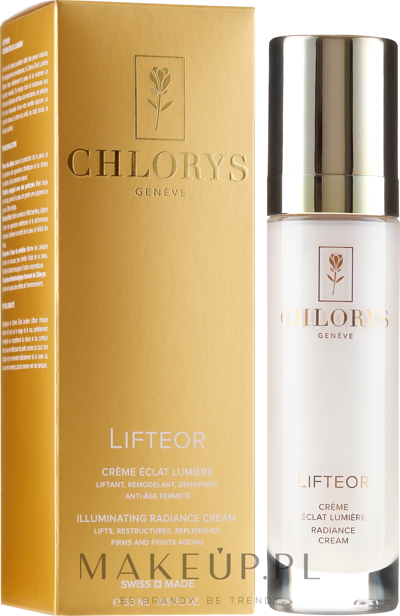 Rozświetlający krem do twarzy do skóry dojrzałej - Chlorys Lifteor Illuminating Radiance Cream — Zdjęcie 50 ml