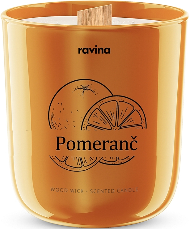 Świeca zapachowa Pomarańcza - Ravina Aroma Candle — Zdjęcie N1